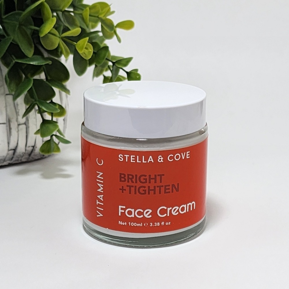 Stella & Cove Vitamin C Face Cream Bright & Tighten Brightening Cream 3.38 fl oz